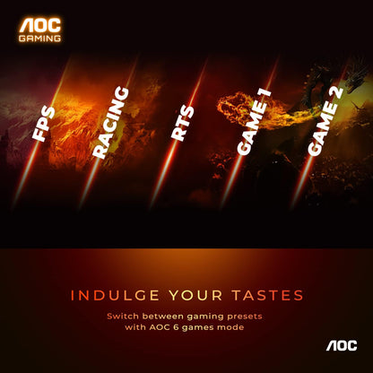 Elevate Your Gaming Experience with the AOC C24G1A 24" Curved Frameless Monitor - Stunning FHD 1920x1080, 165Hz Refresh Rate, and AMD FreeSync Premium for Ultimate Performance