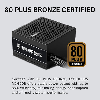 Alimentation  850 W — 80+ Bronze, ATX 3.1 Et Pcie 5.1