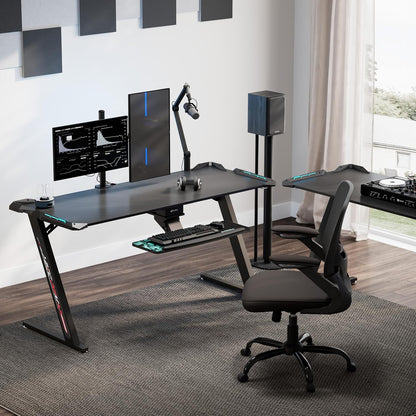 Bureau Gaming  — LED RGB, Design Pro