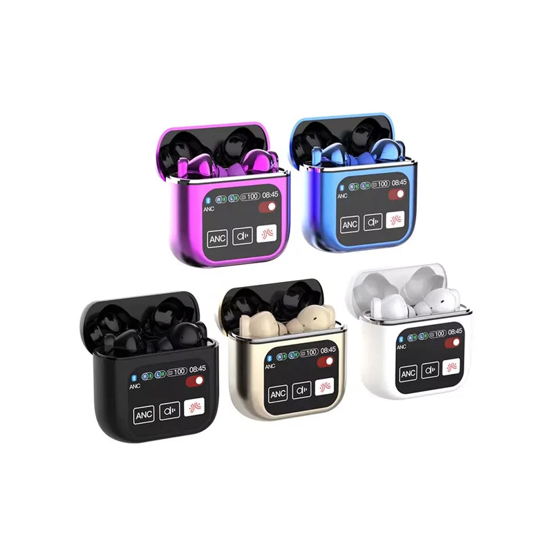 Écouteurs Bluetooth Gaming SE60 — Affichage LED, Faible Latence, Hifi