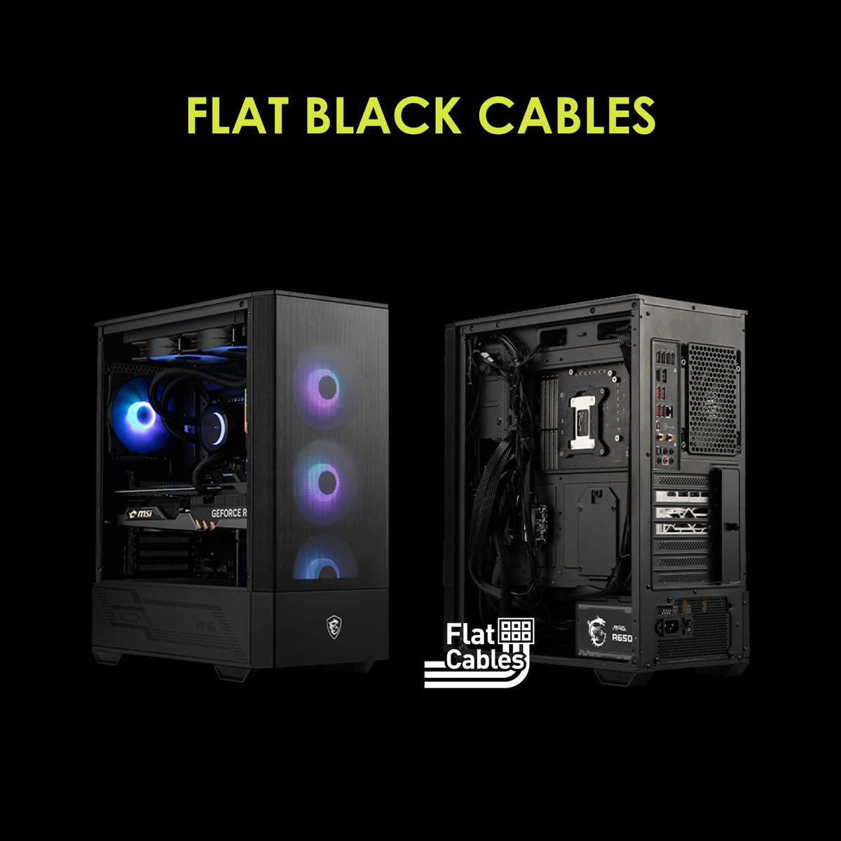 Alimentation MSI MAG A650GL 650 W — 80+ Gold, Modulaire, Garantie 10 Ans
