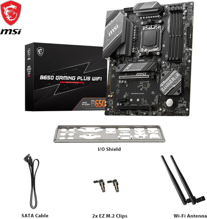 Carte Mère  B650 Gaming plus Wifi — AM5, ATX, DDR5