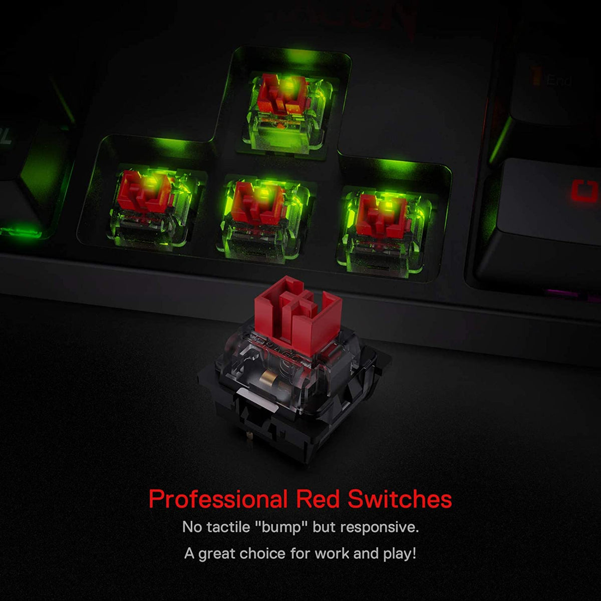 Clavier Mécanique  K582 — 104 Touches, RGB, Filaire