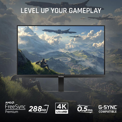 Écran Viewsonic VX2730D 27 Po — 4K UHD, 288 Hz Commutable, 0,5 Ms