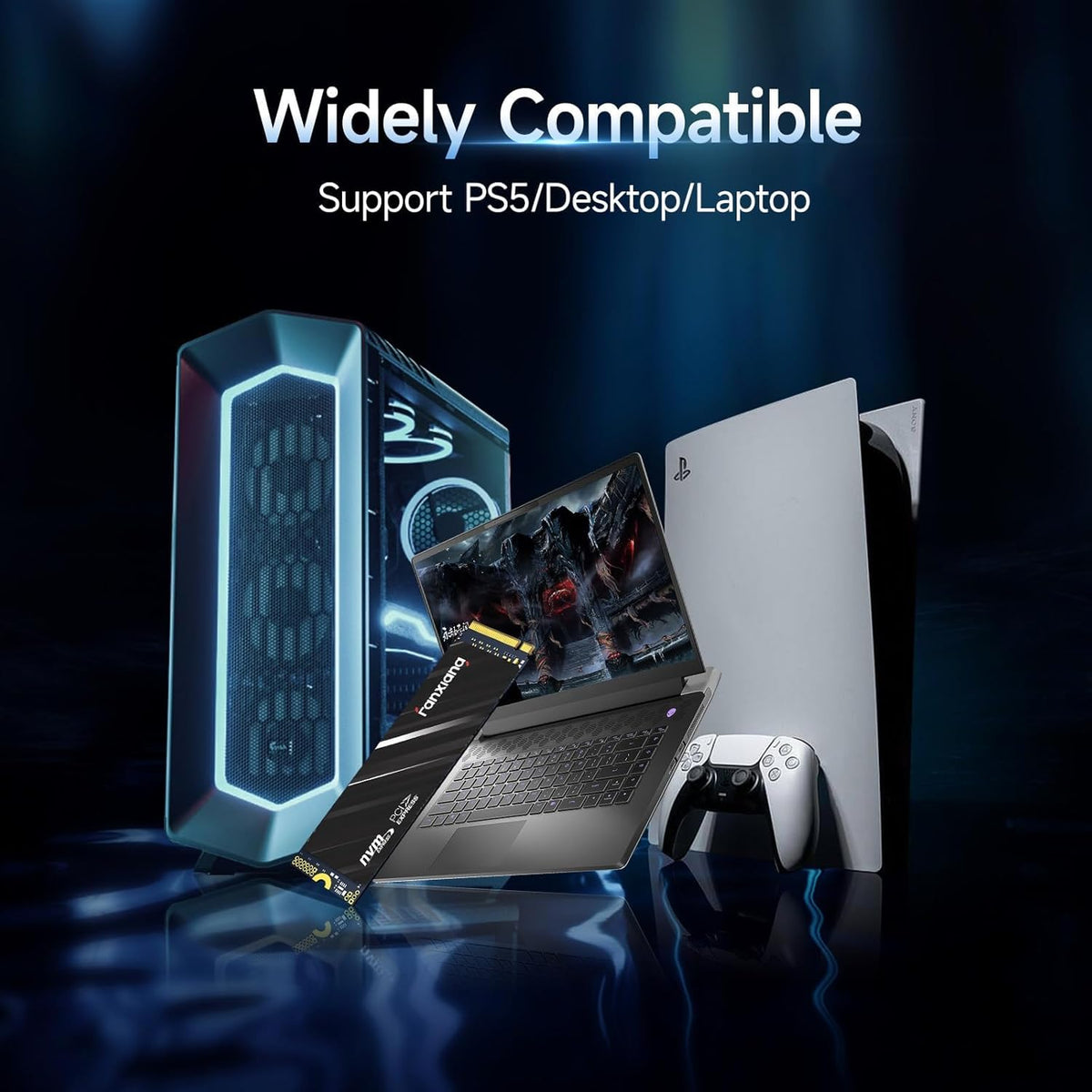 SSD  S690Q 1 to Nvme — Pcie Gen4, Compatible PS5