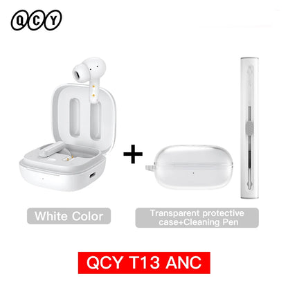 Écouteurs Bluetooth  T13 ANC — 4 Micros, Réduction De Bruit Active