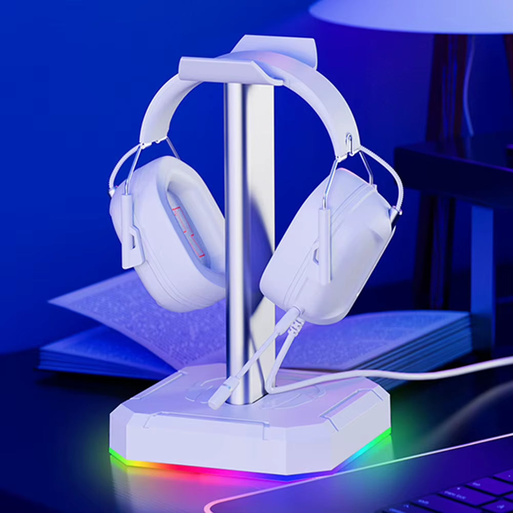 Support Casque Aluminium RGB — Présentoir Vertical