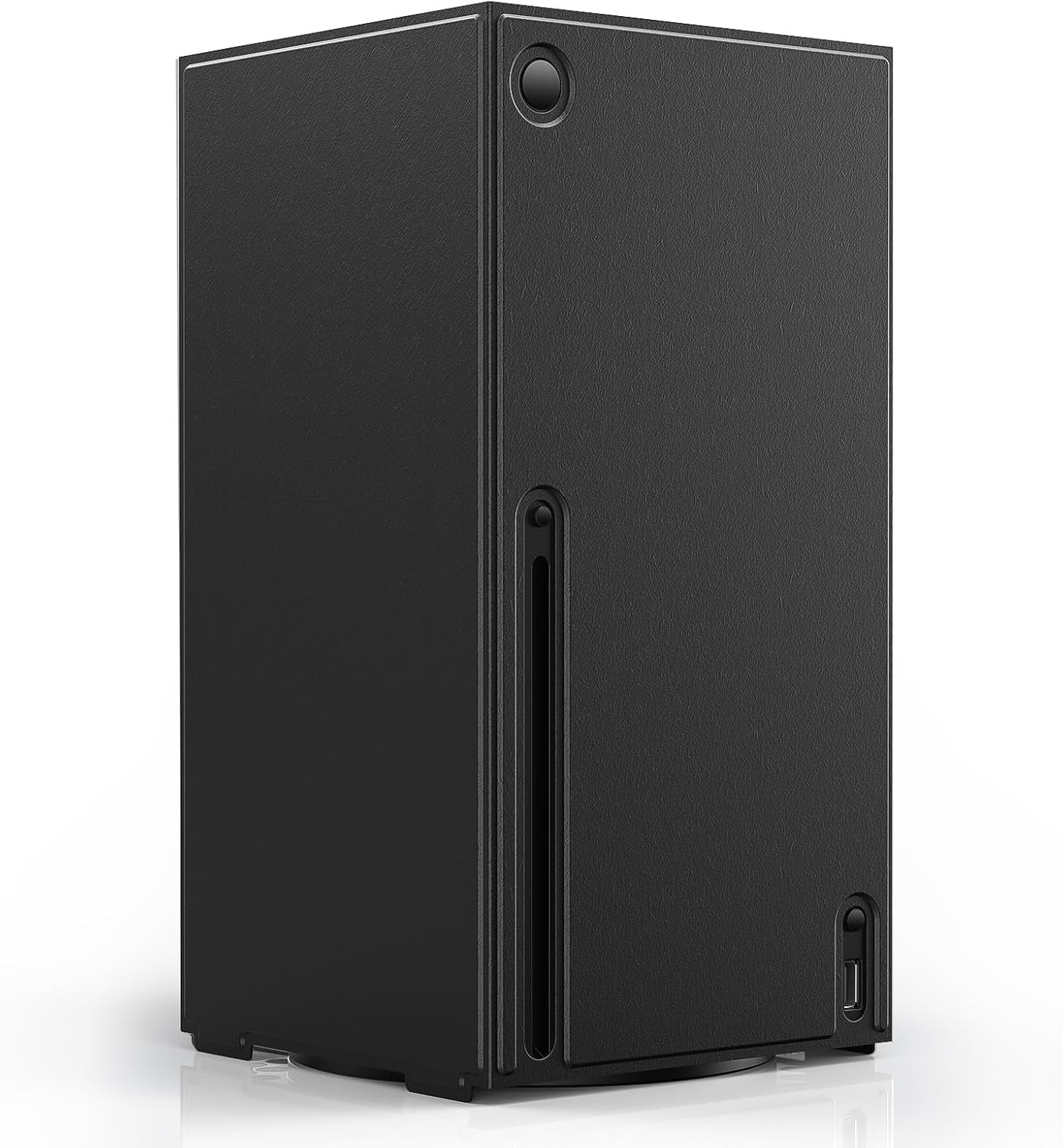 Housse magnétique WOLIBEAR Xbox Series X, cuir PU noir, protection complète