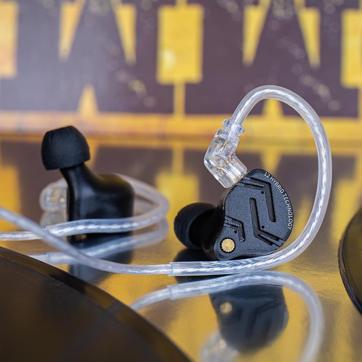 Écouteurs KZ ZS12 Pro X Avec Micro — 6 Drivers, Interrupteurs D'Accord