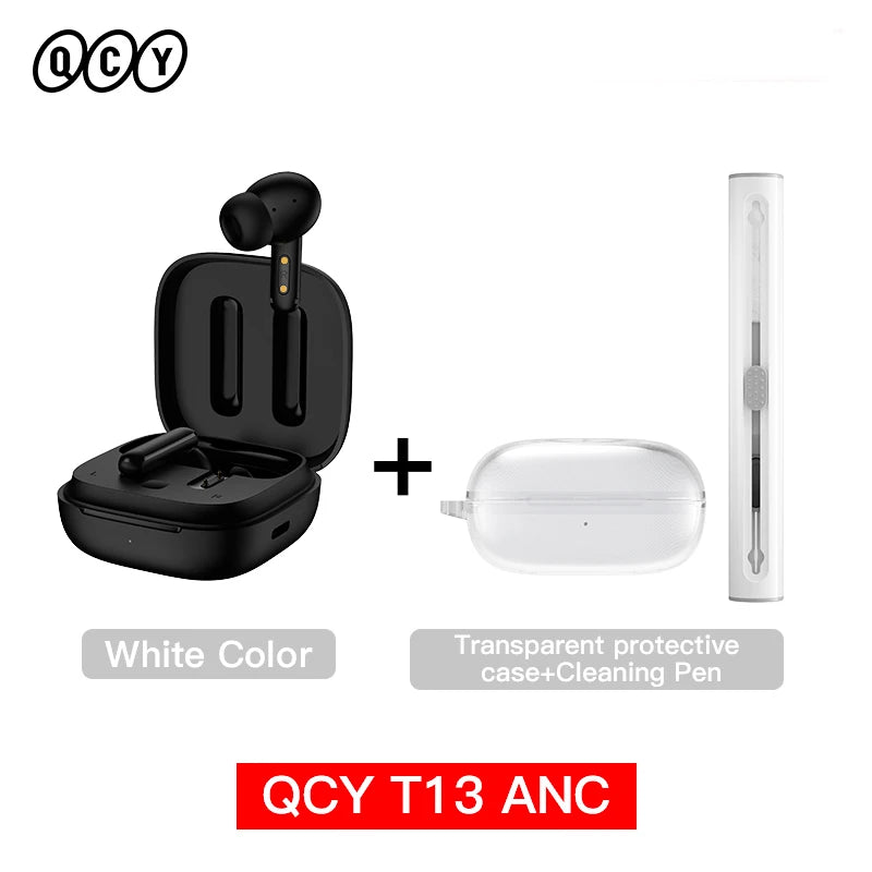 Écouteurs Bluetooth  T13 ANC — 4 Micros, Réduction De Bruit Active