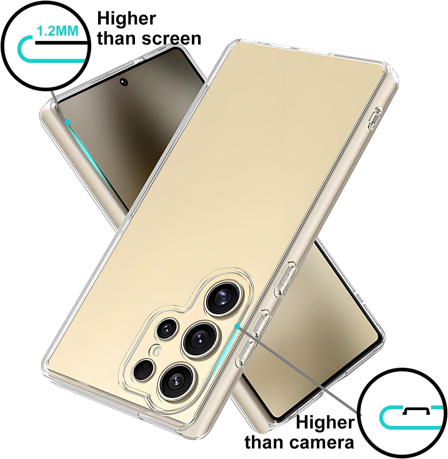 Coque Samsung Galaxy S25 Ultra Transparente — Antichoc, Mince