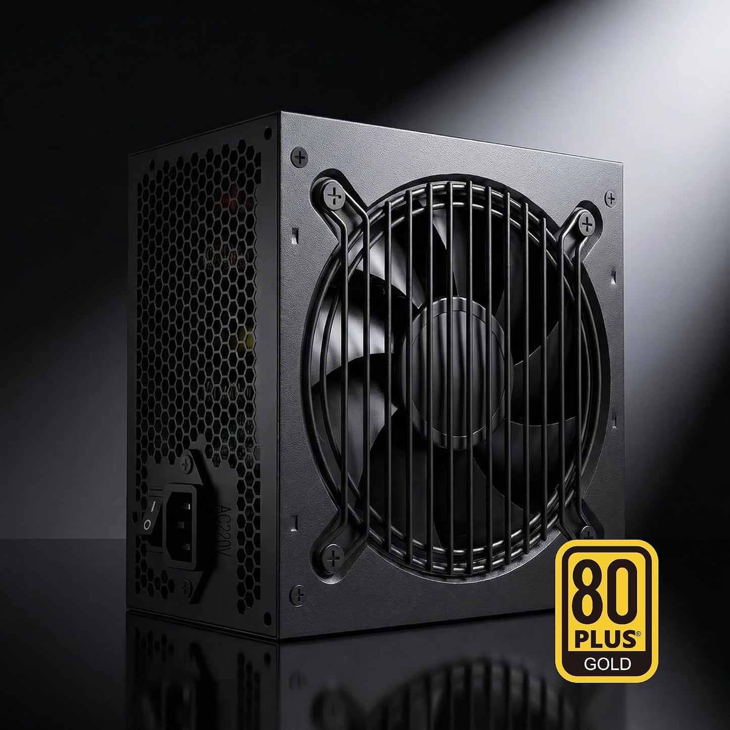 Alimentation 750 W — 80+ Gold, Ventilateur Silencieux 120 Mm