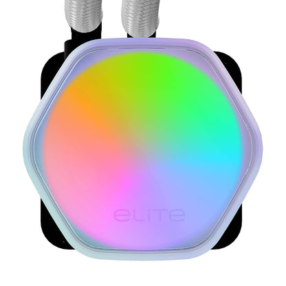 Refroidisseur Cooler Master Elite Liquid 360 Blanc — AIO ARGB