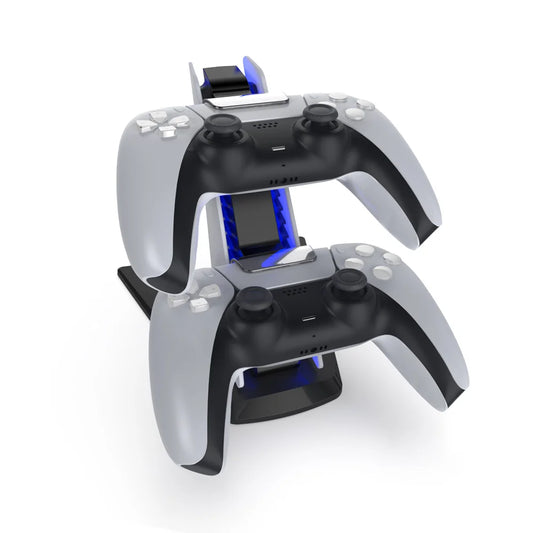 Socle de charge double PS5, berceau pour manettes DualSense