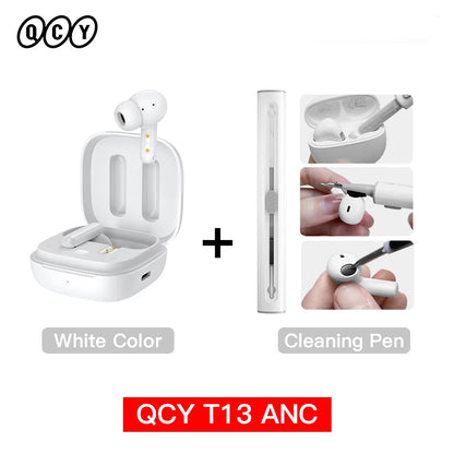 Écouteurs Bluetooth  T13 ANC — 4 Micros, Réduction De Bruit Active