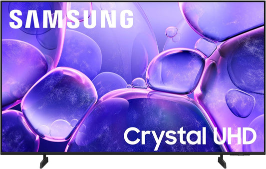 Samsung 70-Inch Class Crystal UHD U8000F 4K Smart TV (2025 Model) Endless Free Content, Processor, Metalstream Design, Knox Security, Alexa Built-In