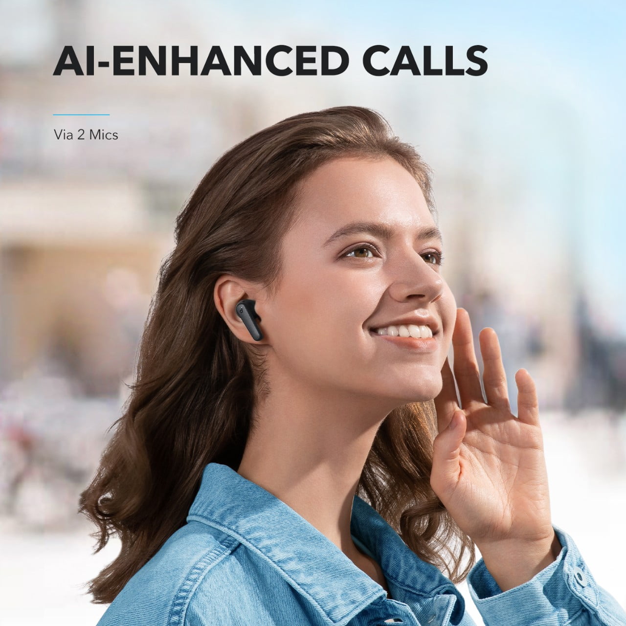Experience Unmatched Sound with P25I Bluetooth True Wireless Earbuds - Big Bass, 30 Hour Playtime, IPX5 Waterproof, and Convenient Charging Case in Sleek Black