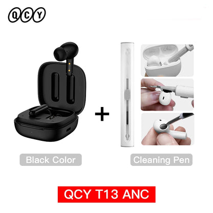 Écouteurs Bluetooth  T13 ANC — 4 Micros, Réduction De Bruit Active
