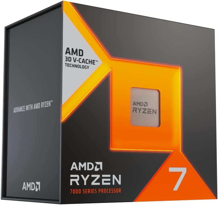 Processeur AMD Ryzen 7 7800X3D — 8 Cœurs, 3D V-Cache Gaming