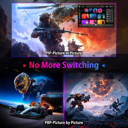 Écran  27 Po — 4K 160 Hz / FHD 320 Hz Double Mode, HDR400