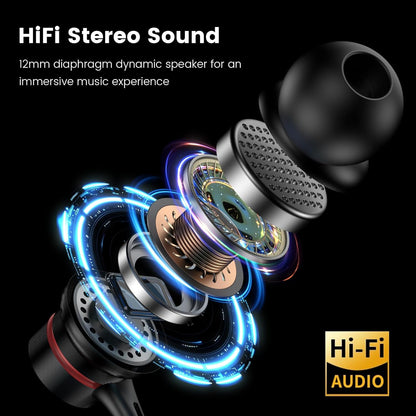 Écouteurs Filaires Avec Micro — Intra-Auriculaires 3,5 Mm