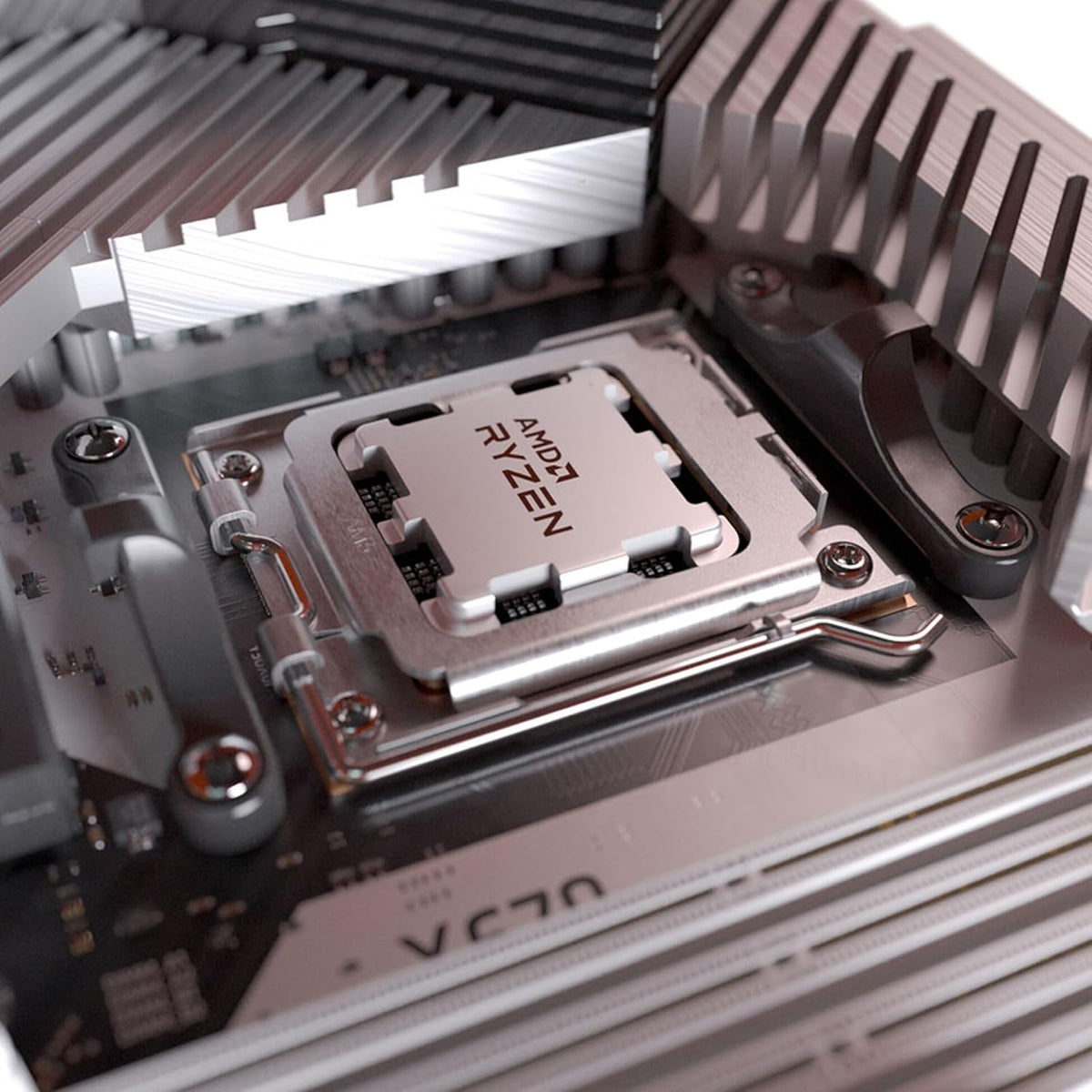 Processeur AMD Ryzen 7 8700G — 8 Cœurs, Graphiques Radeon Intégrés