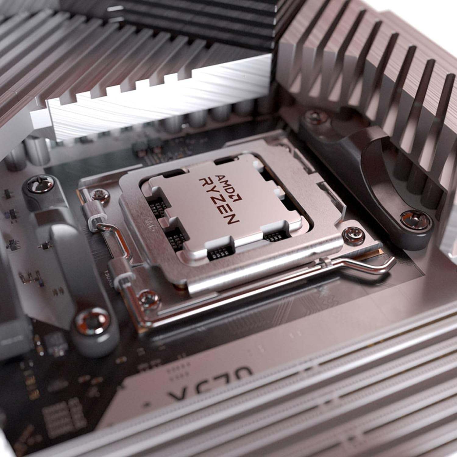 Processeur AMD Ryzen 7 8700G — 8 Cœurs, Graphiques Radeon Intégrés