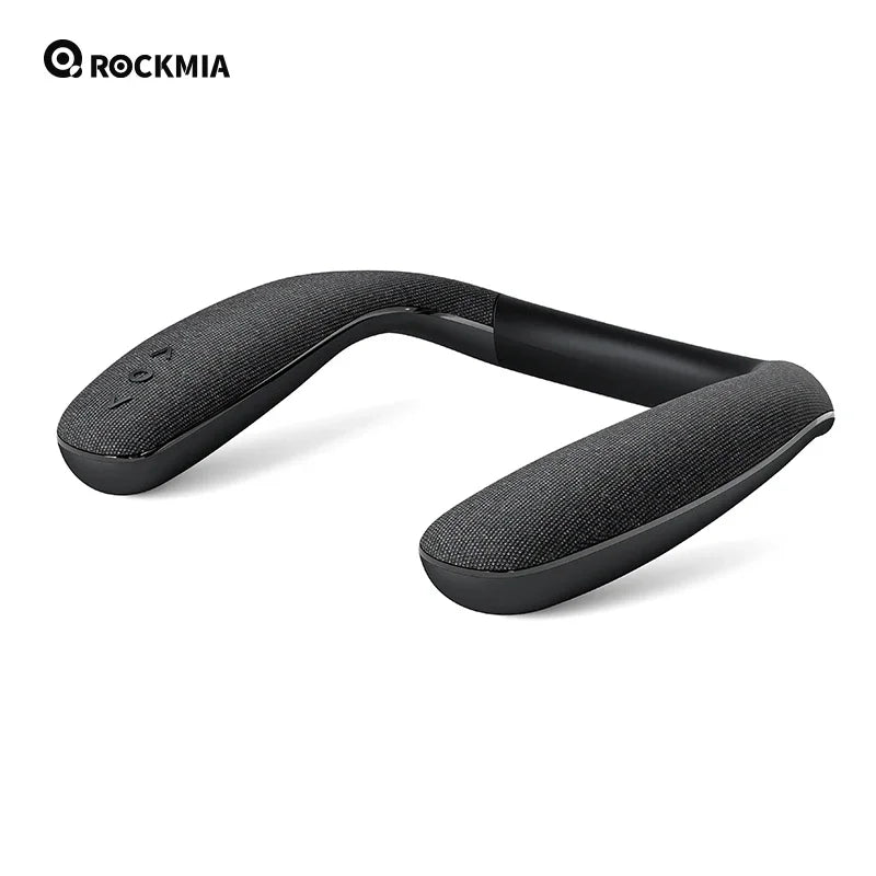 Wireless Neckband Speaker Wearable Surround Sound Bluetooth Neck Speakers with Microphone for TV Gaming Free Hands