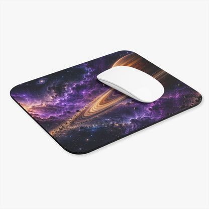 Tapis de souris Orbite violette — Collection Espace | GoldLeisure