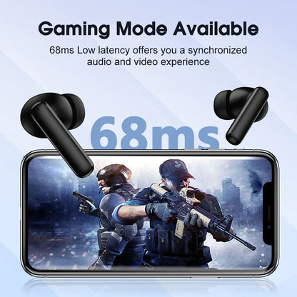 Écouteurs Bluetooth  T13 ANC — 4 Micros, Réduction De Bruit Active