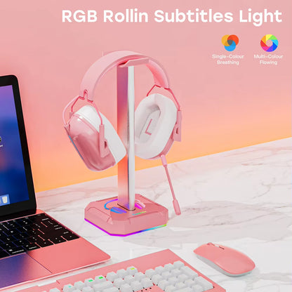 Support Casque Aluminium RGB — Présentoir Vertical