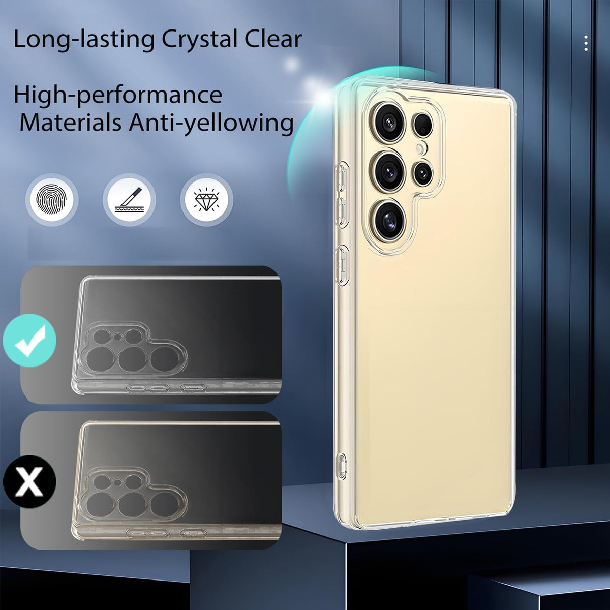 Coque Samsung Galaxy S25 Ultra Transparente — Antichoc, Mince