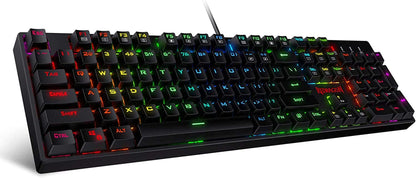 Clavier mécanique Redragon K582, 104 touches, RGB, filaire