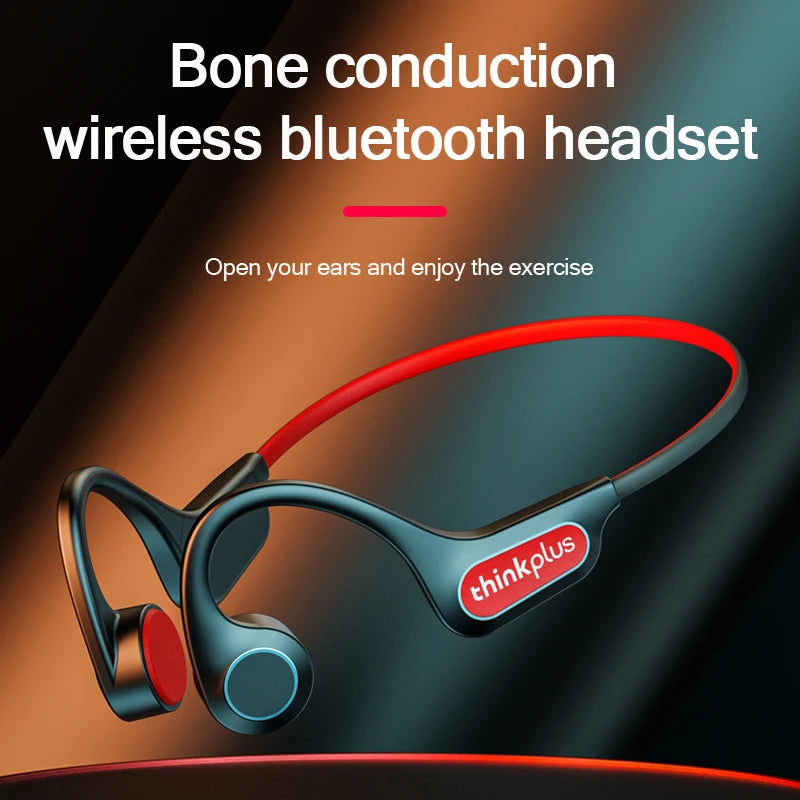 Experience Unmatched Sound Quality with the X3 Pro Bone Conduction Bluetooth Headphones - Waterproof, Wireless, and Perfect for Sports!