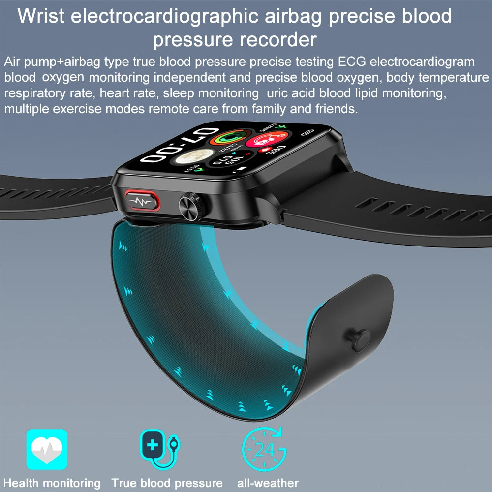 Brassard gonflable et micro-pompe à air intégrés au bracelet