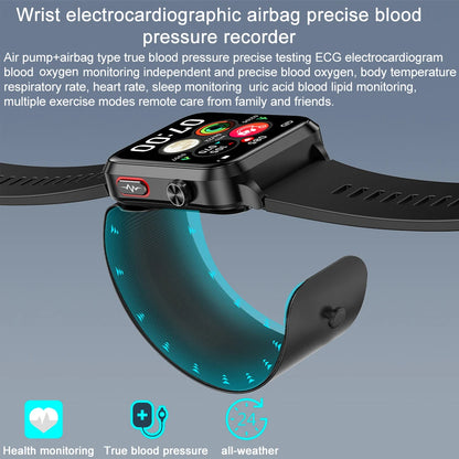 Brassard gonflable et micro-pompe à air intégrés au bracelet