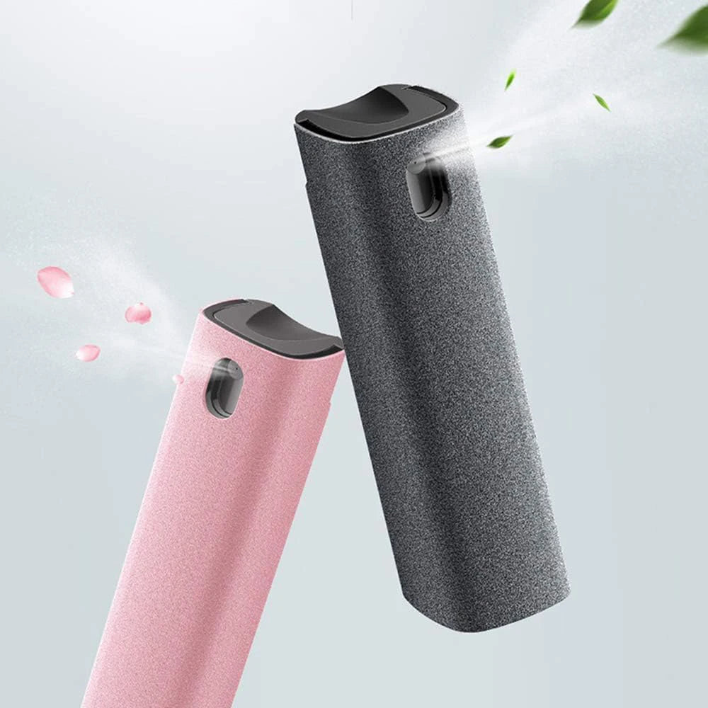 Nettoyant d'écran 2 en 1 vaporisateur et microfibre