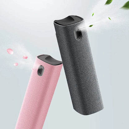 Revolutionary Touchscreen Mist Cleaner: The Ultimate Two-in-One Spray and Microfiber Cloth for Spotless Screens on Phones, Laptops, and Tablets
