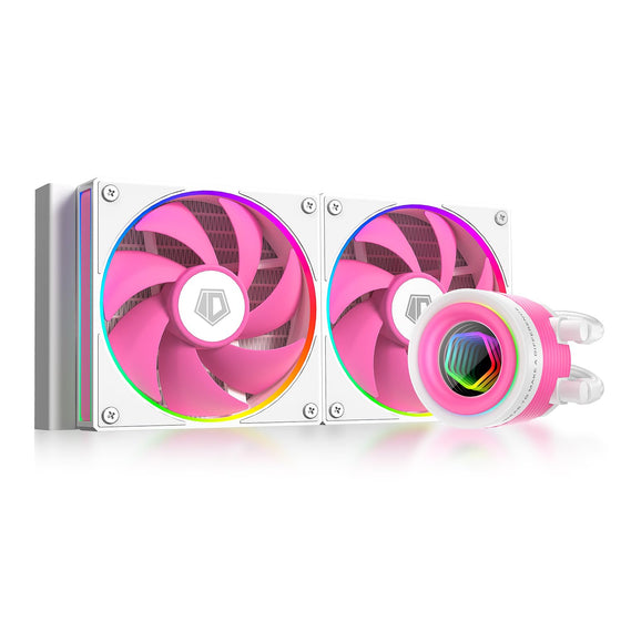 Refroidisseur AIO FX240 Rose 240 mm — Miroir Infini, ARGB