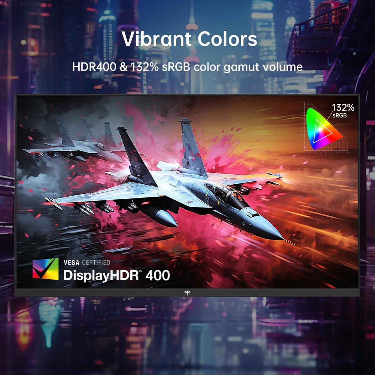 Écran  27 Po — 4K UHD 160 Hz, Fast IPS 1 Ms, HDR400, Pied Ajustable