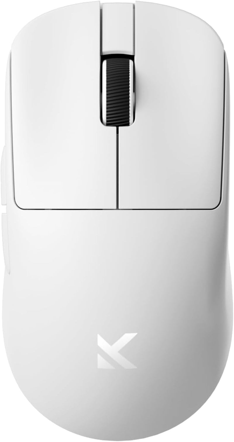 Souris gaming MCHOSE L7 Pro blanche, 26000 DPI, 39 g, 8K Hz