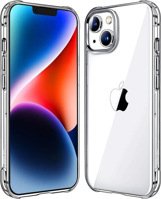 Coque iPhone 13 et 14 transparente antichoc anti-jaunissement
