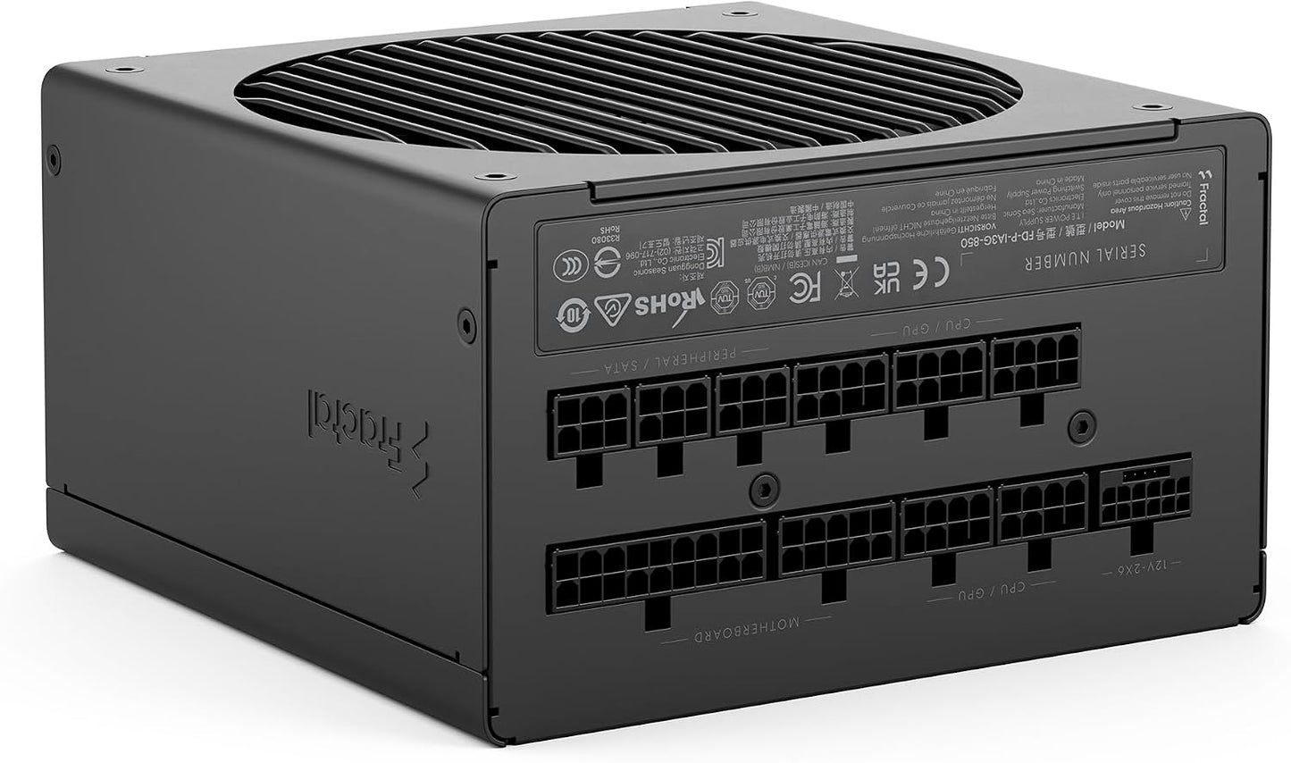 Alimentation Fractal Design Ion 3 Gold 850 W — Modulaire, ATX 3.1