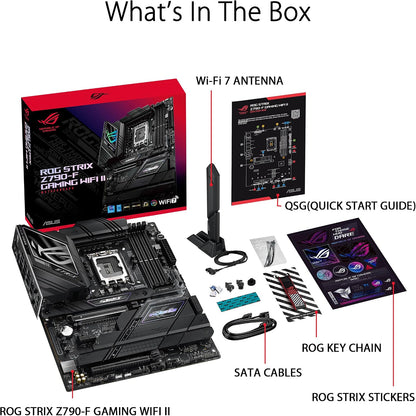 Carte Mère ASUS ROG Strix Z790-F Gaming Wifi II — Intel, DDR5, Wifi 7