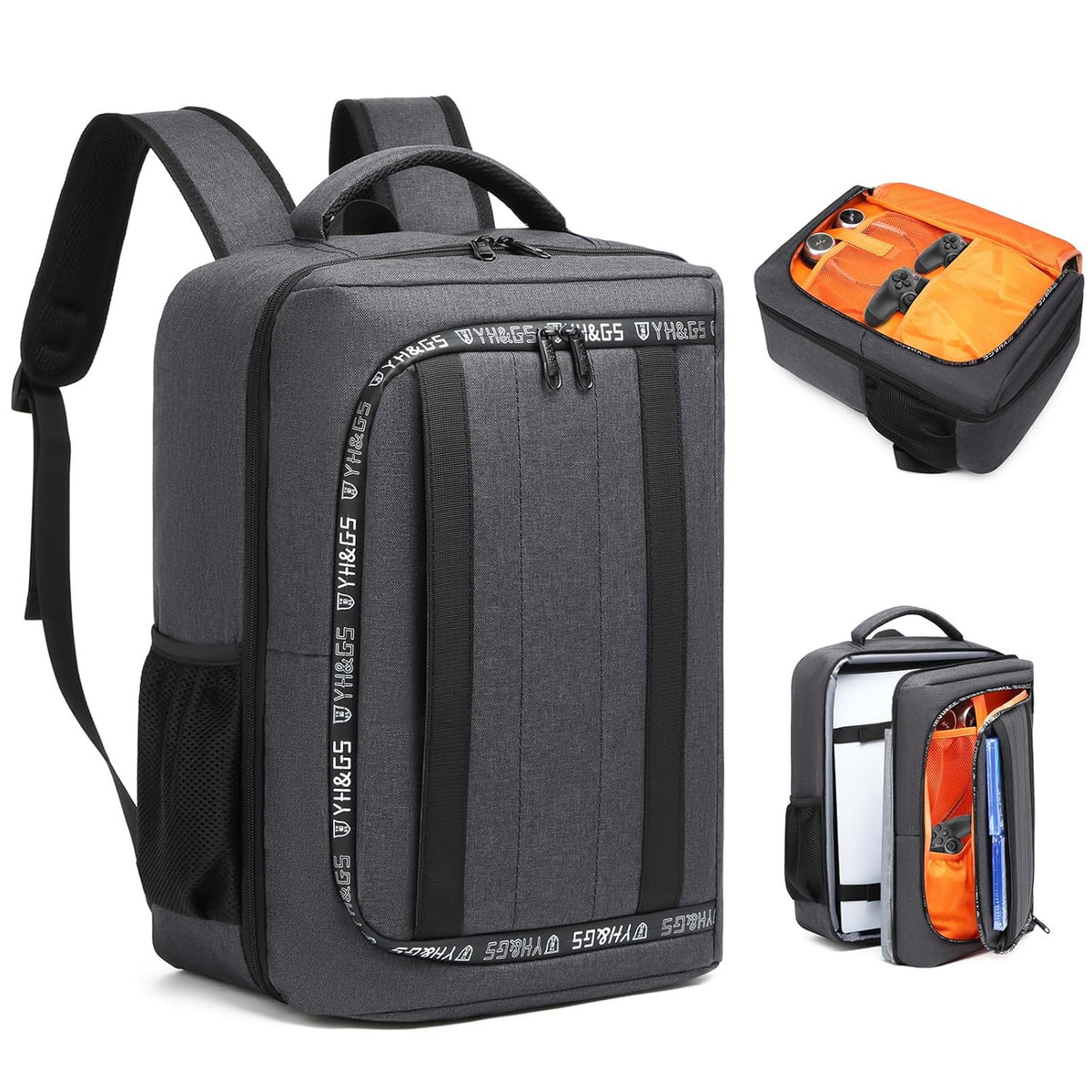 Sac à dos GOTECH PS5, console, portable 17,3 po et accessoires