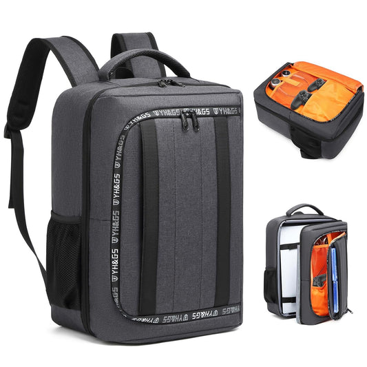Sac à dos GOTECH PS5, console, portable 17,3 po et accessoires