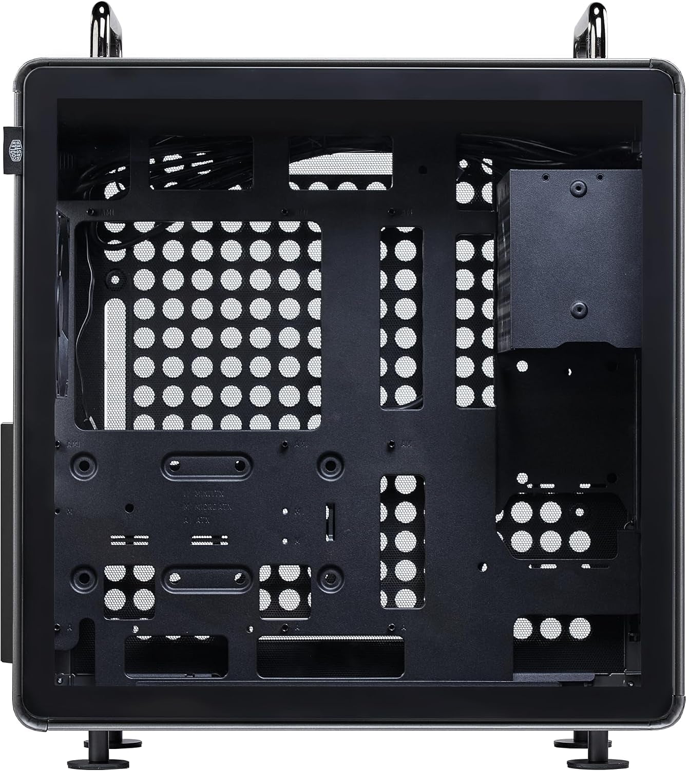 Boîtier Cooler Master QUBE 540 — ATX, Flux D'Air Maximal, Verre Trempé