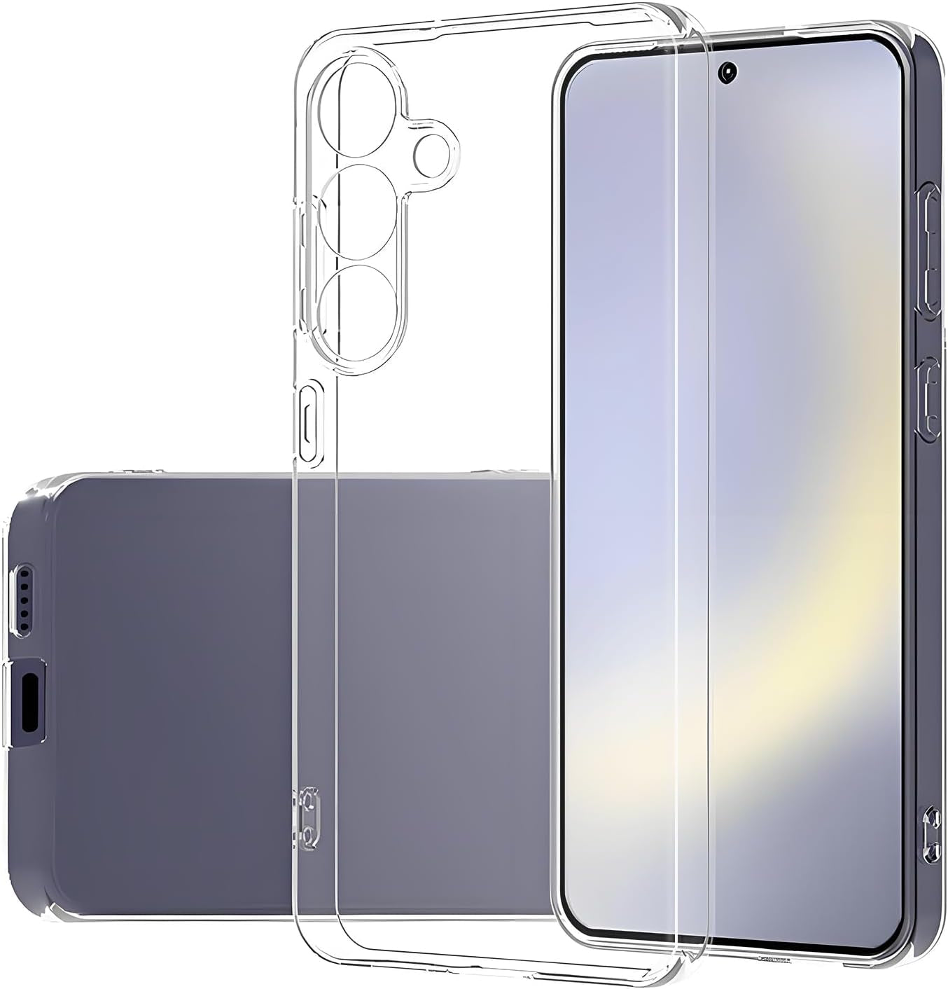 Coque Samsung Galaxy S25+ Transparente — Antichoc, Mince
