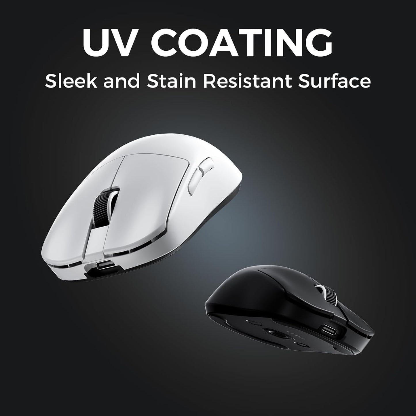 Souris Gaming  L7 Pro Blanche — 26000 DPI, 39 G Ultra-Légère, 8K Hz
