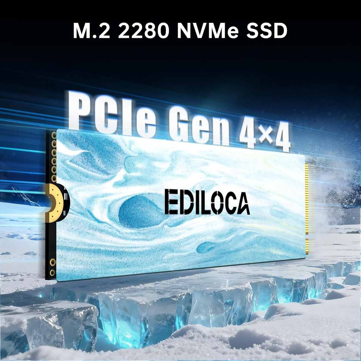 SSD  EN880E 1 to Nvme — Pcie Gen4, Jusqu'À 7100 Mo/S